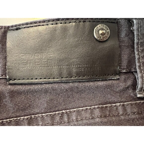 Private Member Men's Size 34 X 32 Black Denim Straight Leg Jeans - Picture 5 of 9